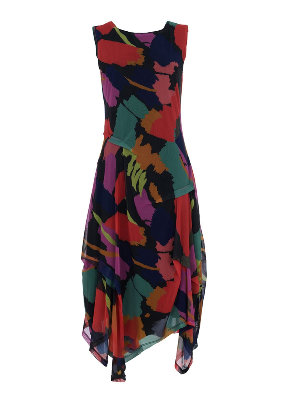 Kozan Mesh Sleeveless Colony Dress-Katze Boutique