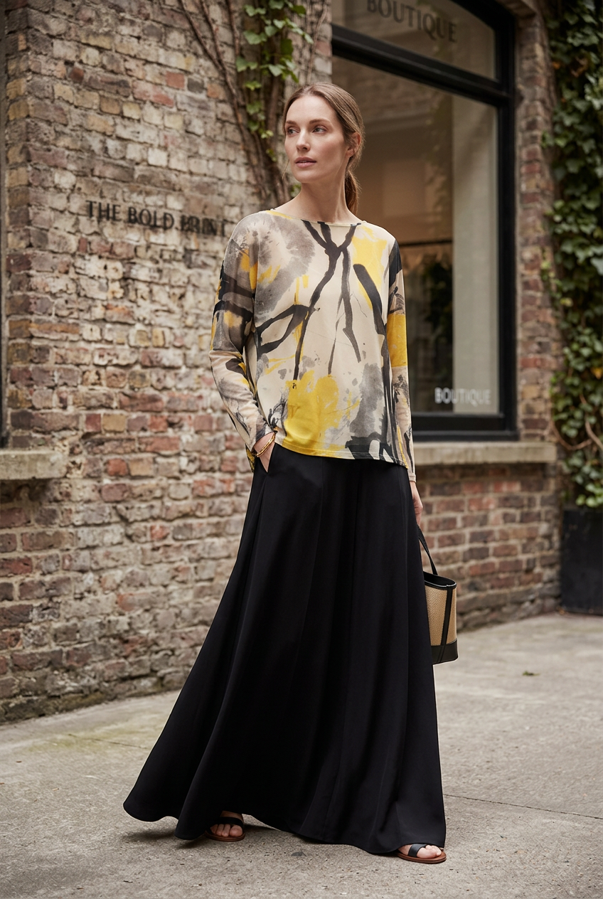 Kozan Mika Tee In Limoncello-SH-190-Katze Boutique