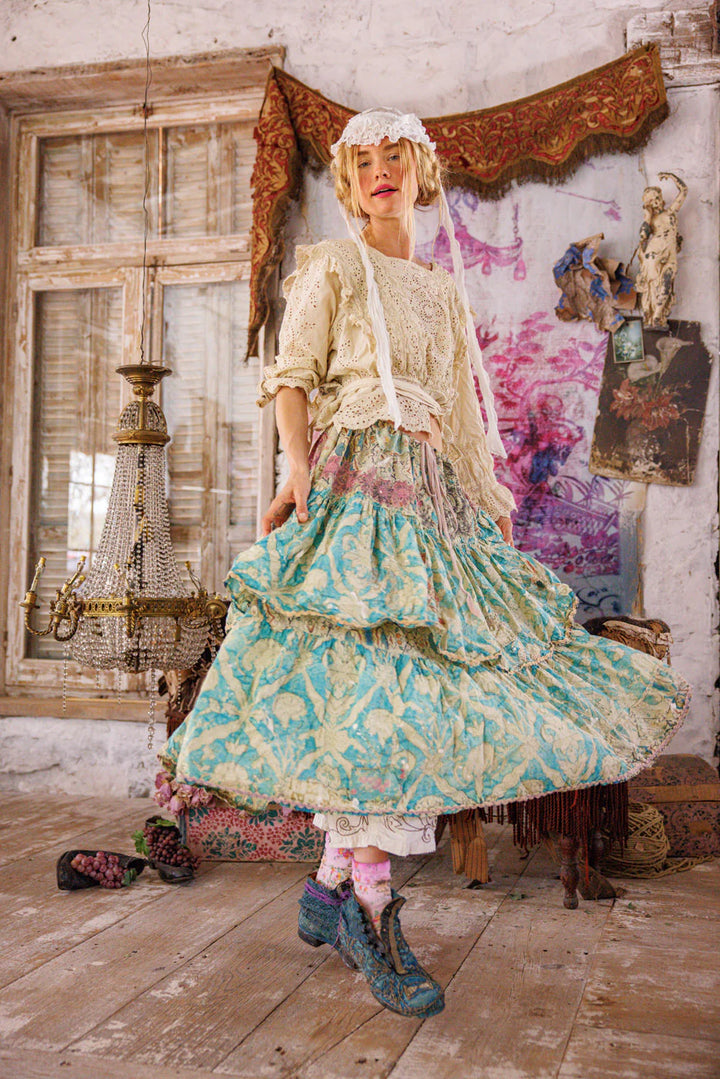 Magnolia Pearl Layered Lucca Skirt-Katze Boutique