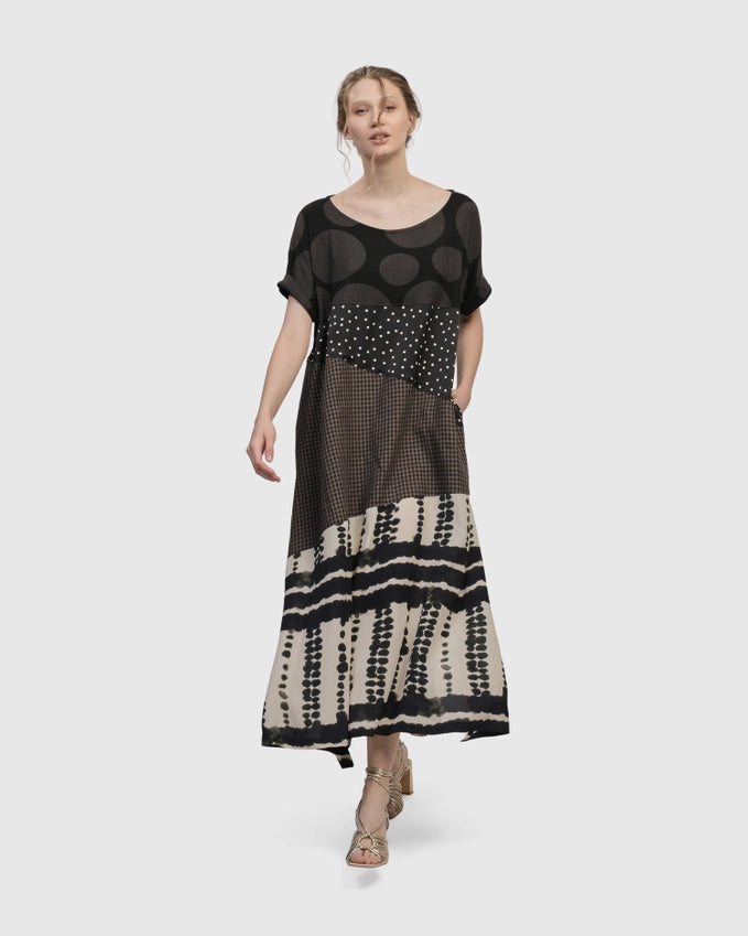 Alembika Lost City T-Shirt Dress, Savanna-Katze Boutique