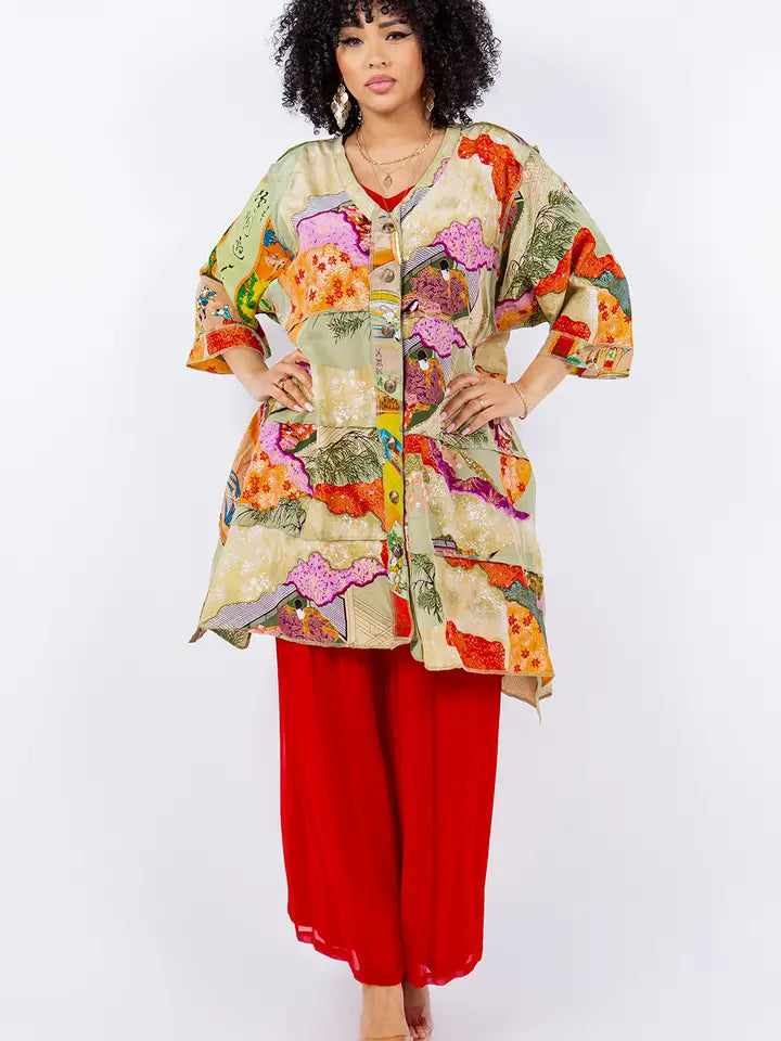 Lula Happy Coat-Sterling Style-Katze Boutique