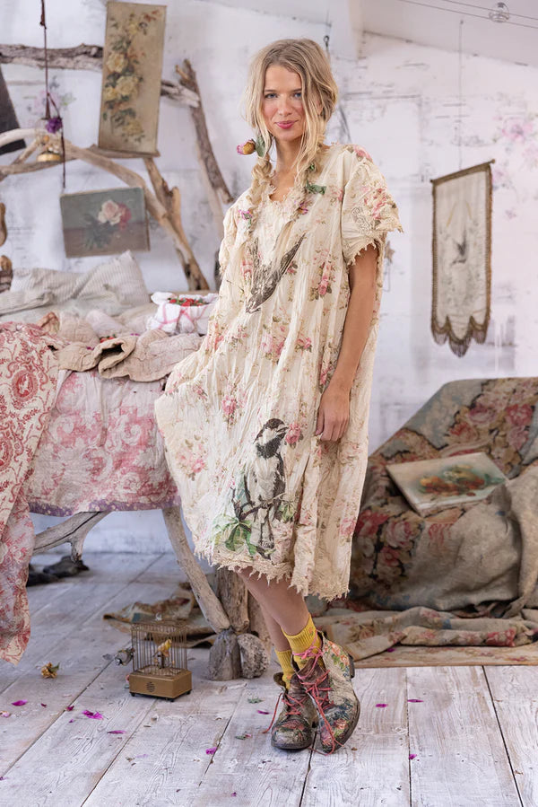 Magnolia Pearl Floral Ada Lovelace Dress-Katze Boutique