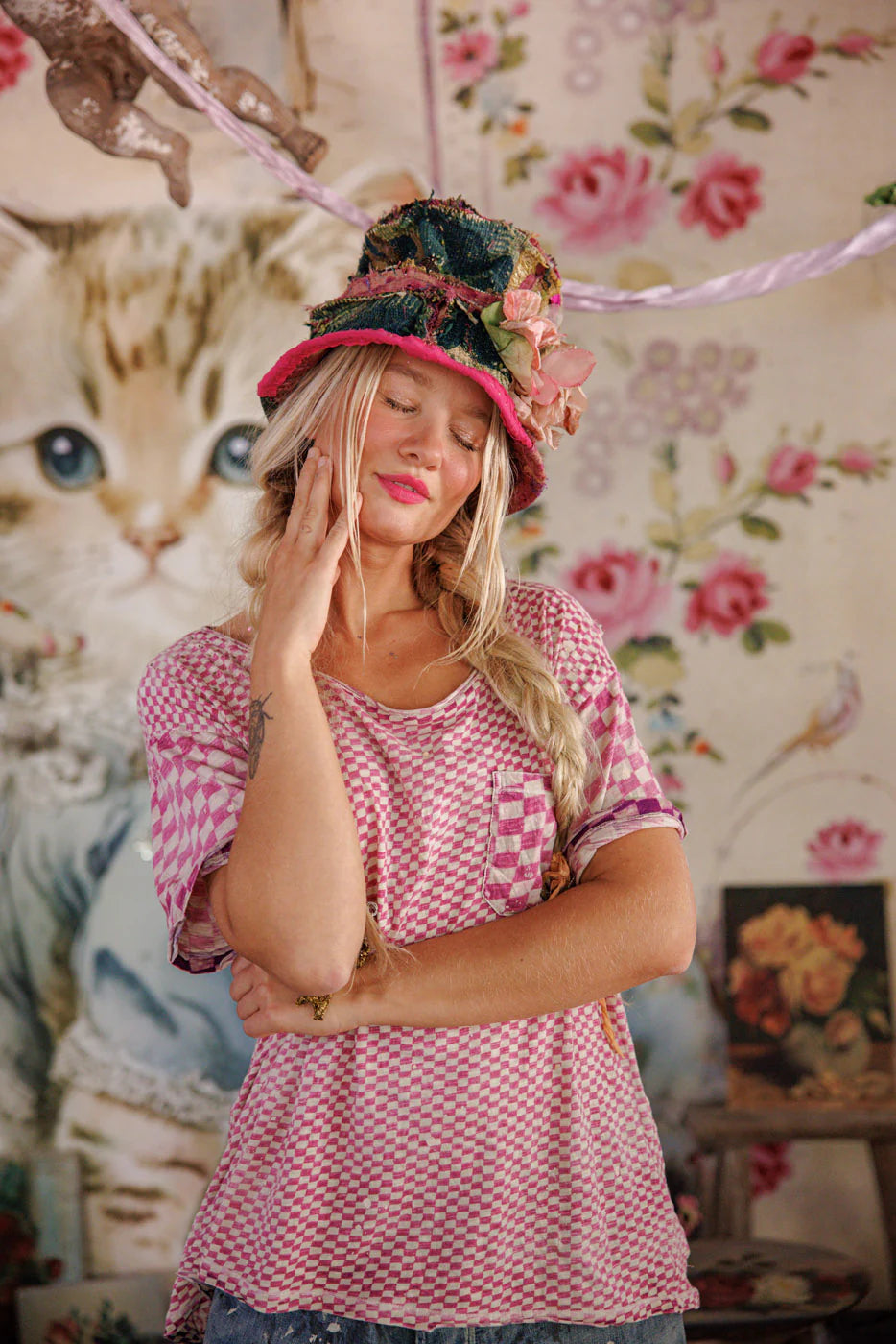  Magnolia Pearl Piecewise Pocket T-Katze Boutique