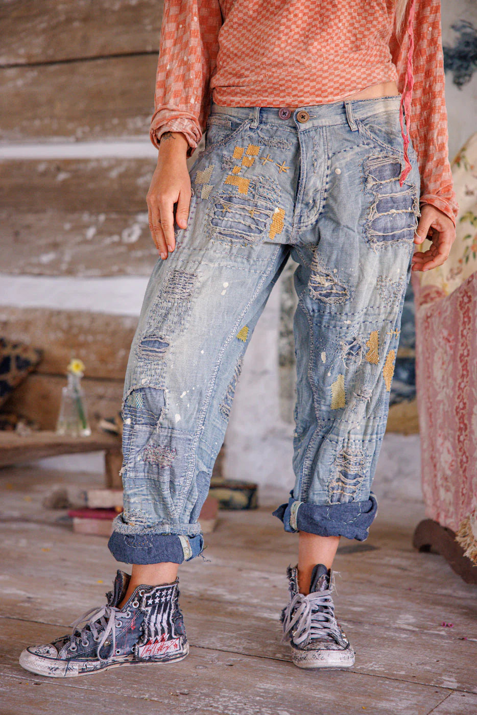Magnolia Pearl Porter Denims-Katze Boutique