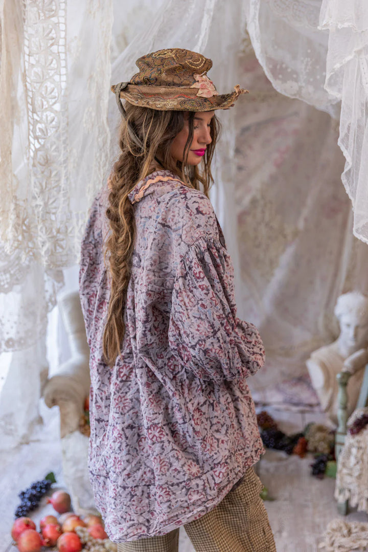Magnolia Pearl Block Print Tora Shirt-Katze Boutique