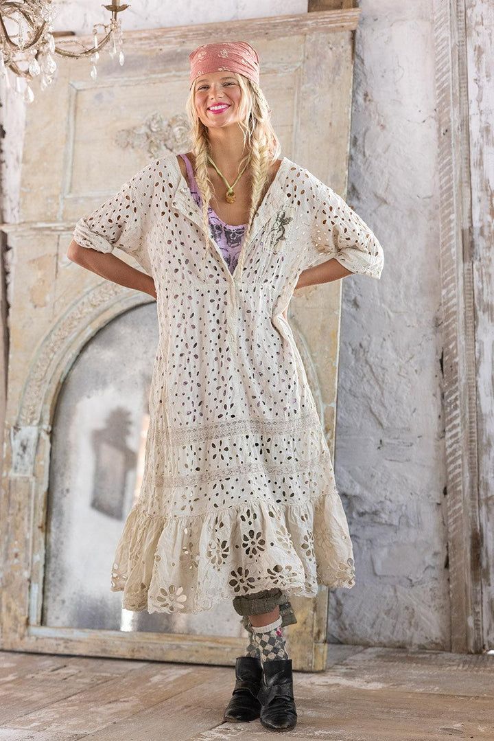Magnolia Pearl Eyelet Haru Dress - Katze Boutique