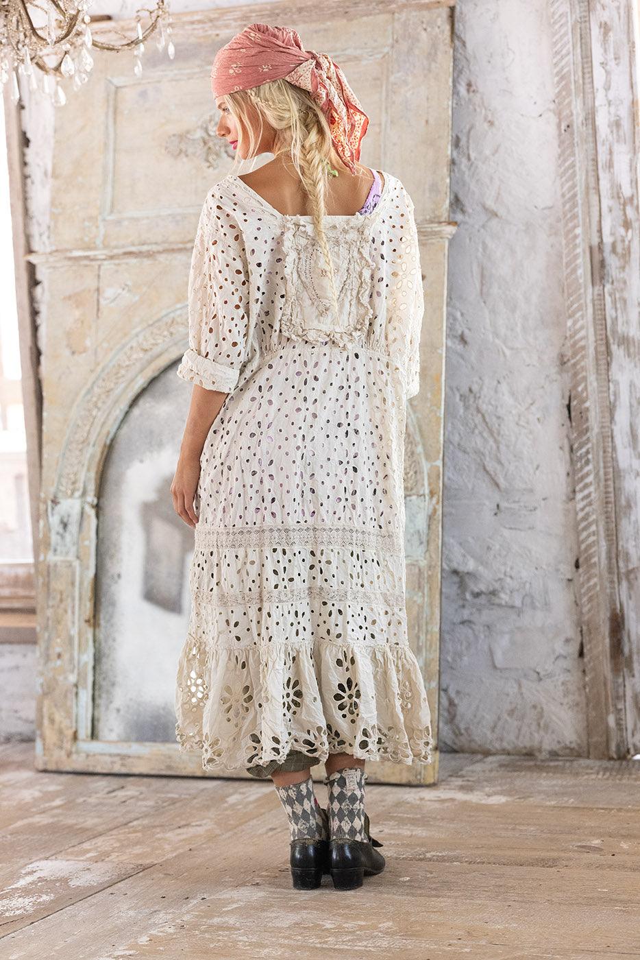Magnolia Pearl Eyelet Haru Dress - Katze Boutique