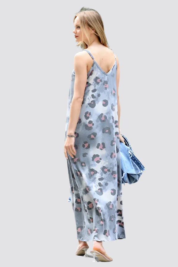 Cami Maxi Dress with Side Pockets-Katze Boutique