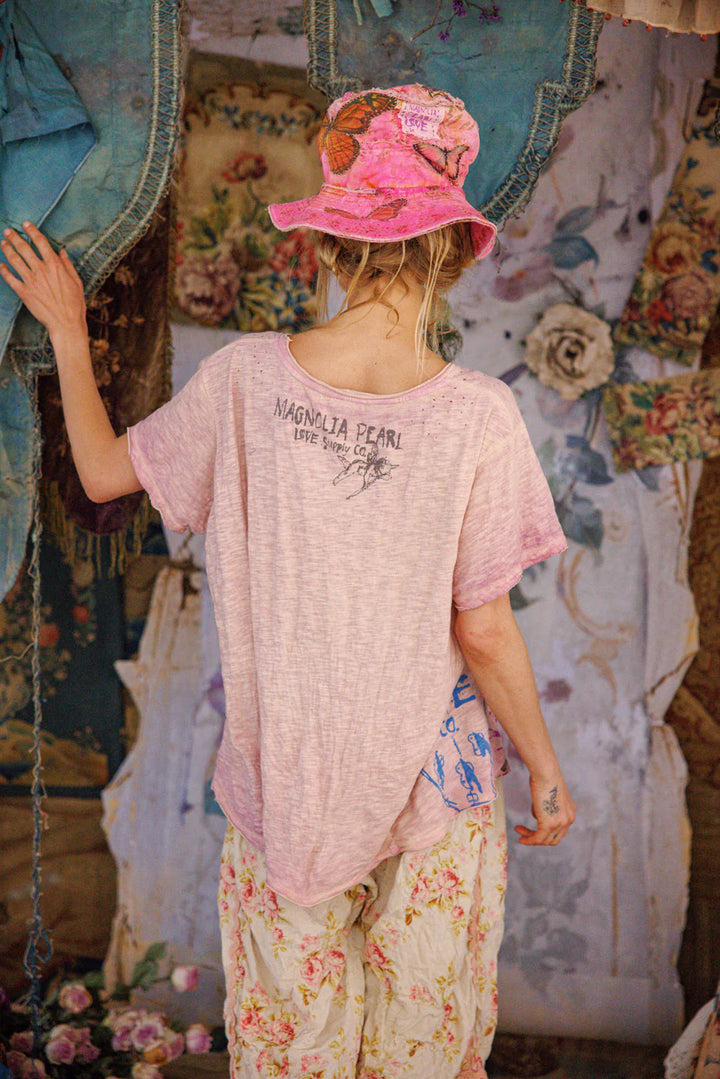 Magnolia Pearl Mix Graphics Tee-Katze Boutique