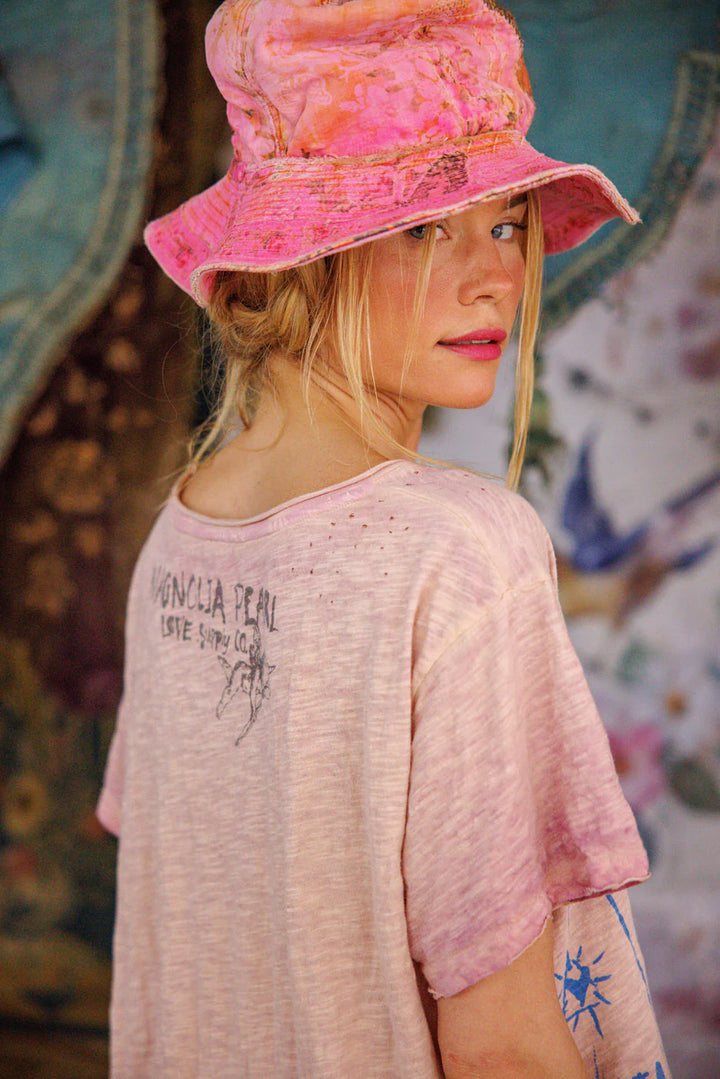 Magnolia Pearl Mix Graphics Tee-Katze Boutique