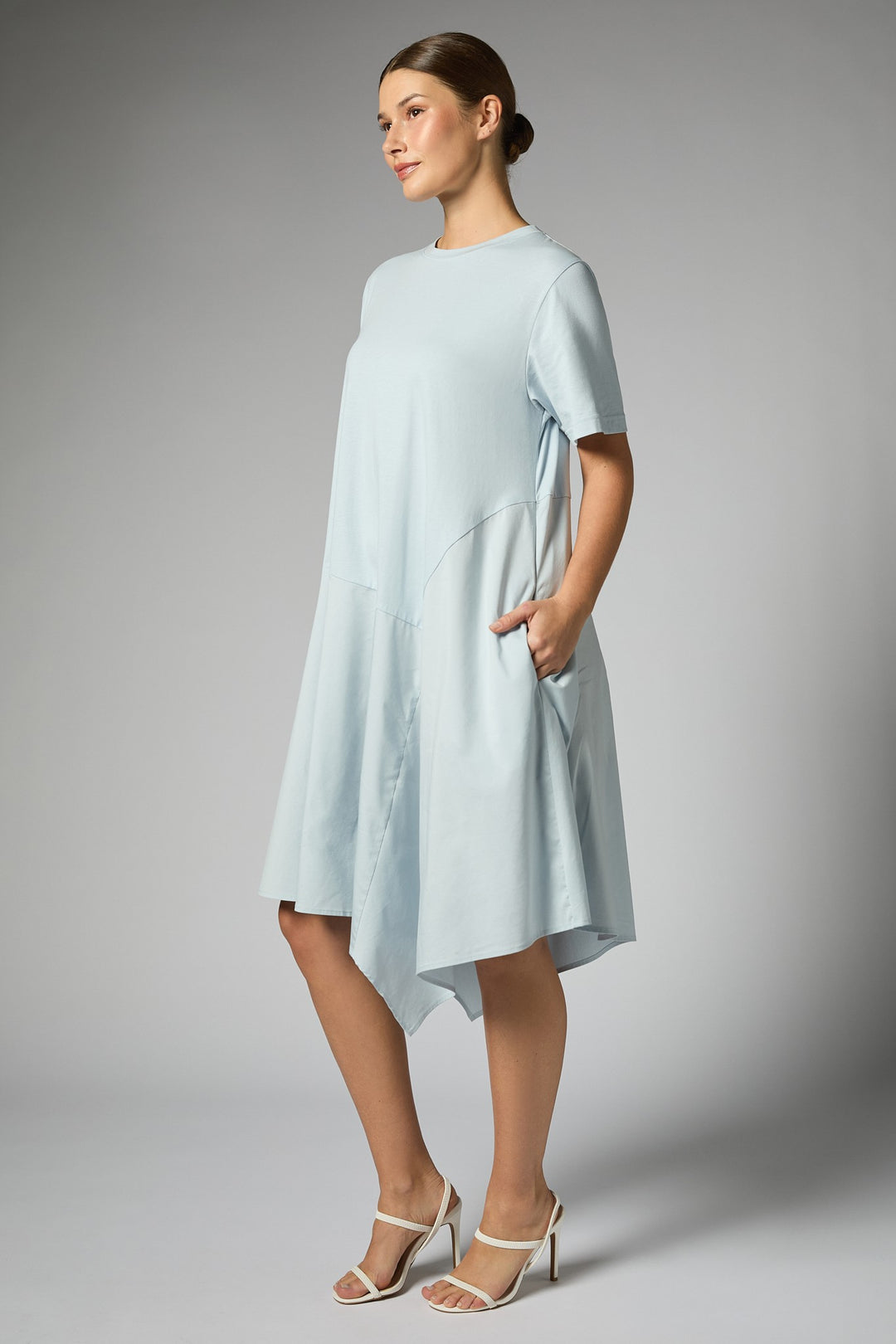 Oversized Poplin Cotton Dress-Katze Boutique