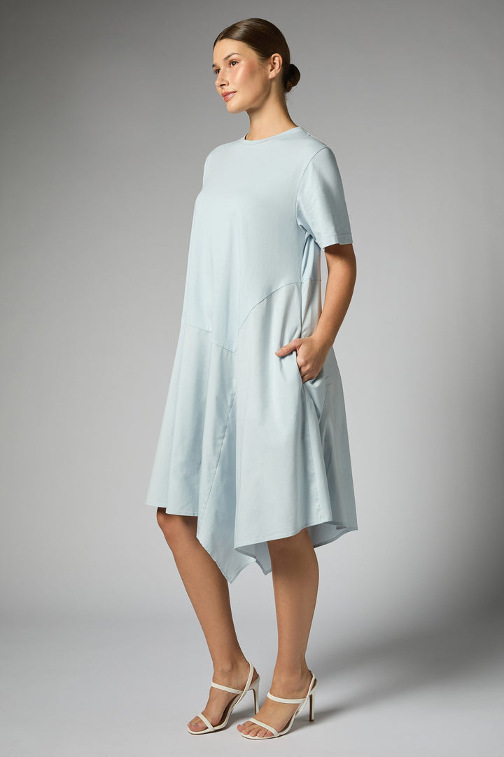 Oversized Poplin Cotton Dress-Katze Boutique