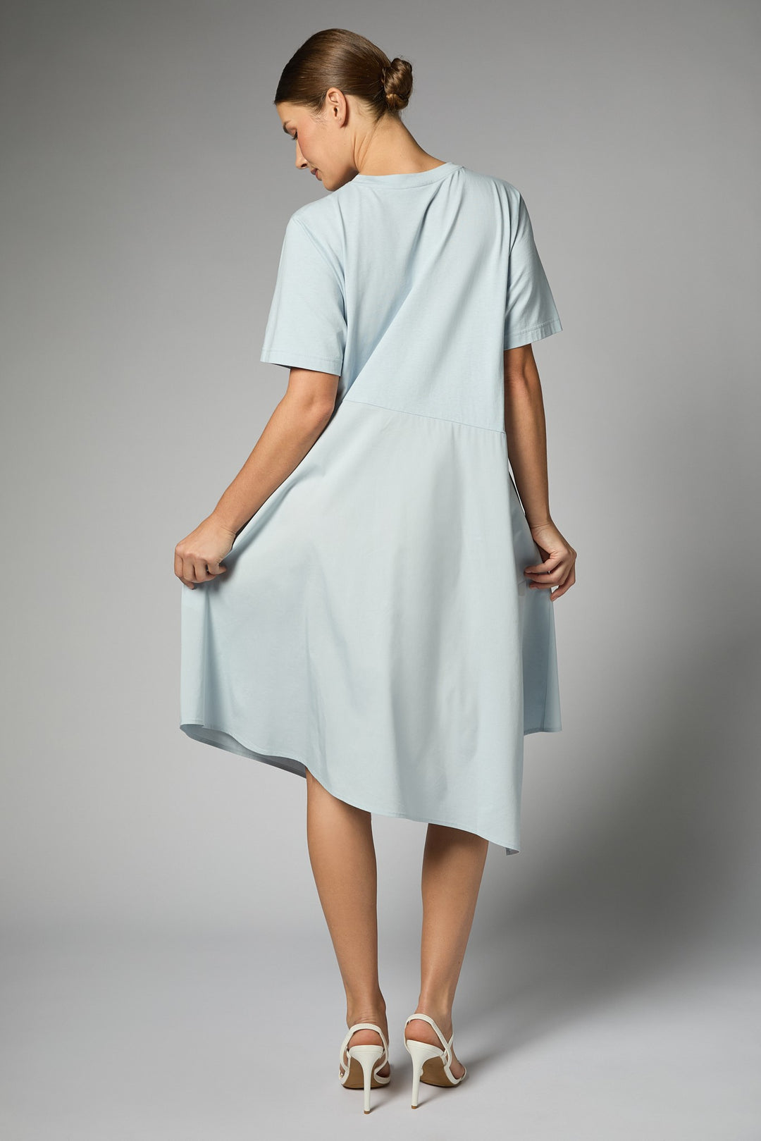 Oversized Poplin Cotton Dress-Katze Boutique