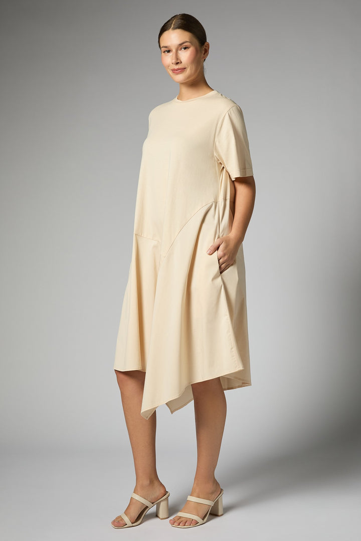 Oversized Poplin Cotton Dress-Katze Boutique