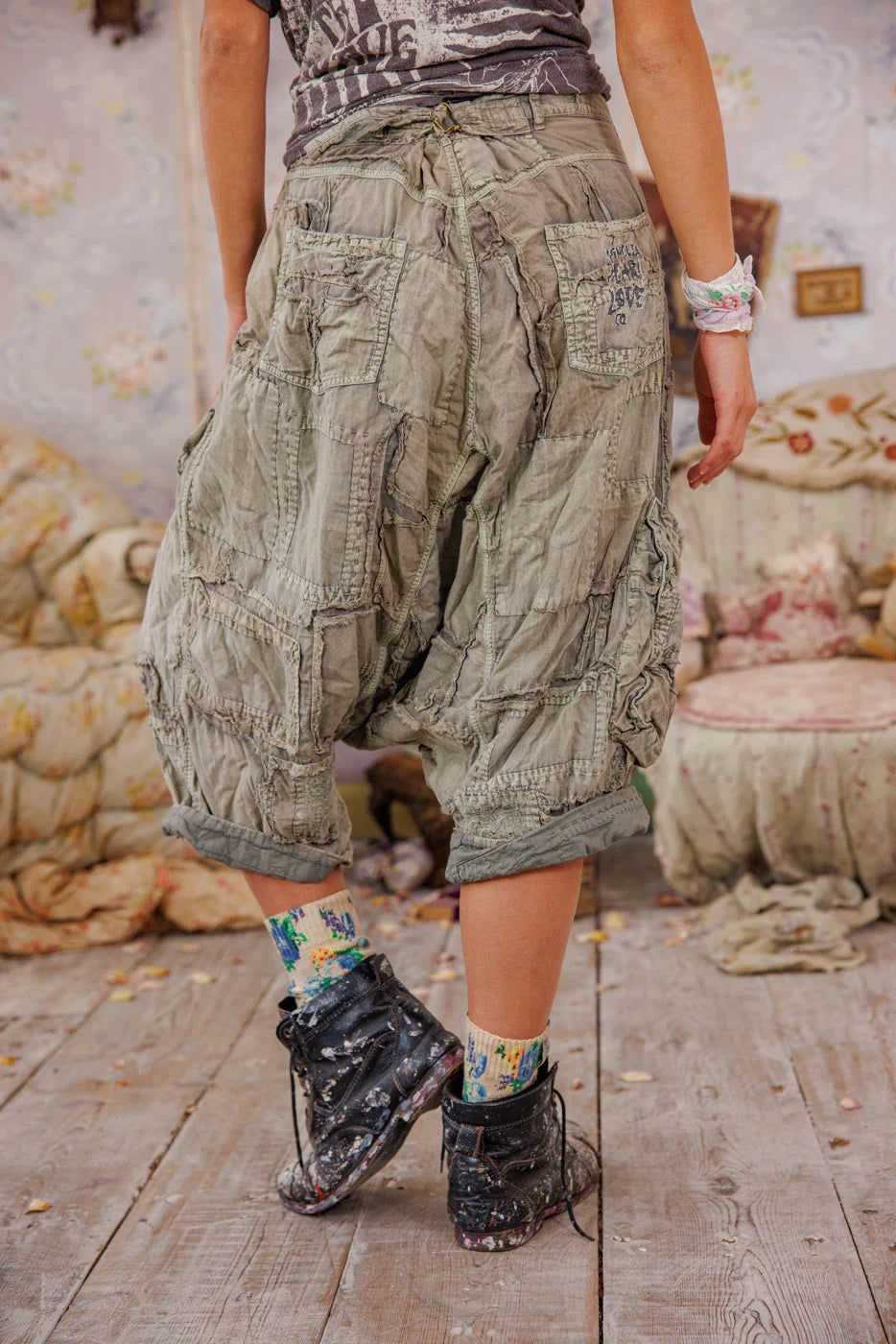 Magnolia Pearl Patchwork Joni Trousers-Katze Boutique