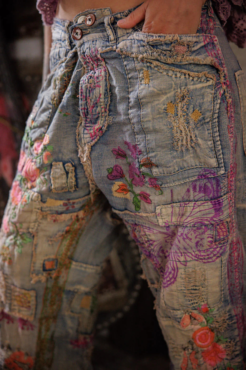 Magnolia Pearl Ladybag Musetta Denims-Katze Boutique