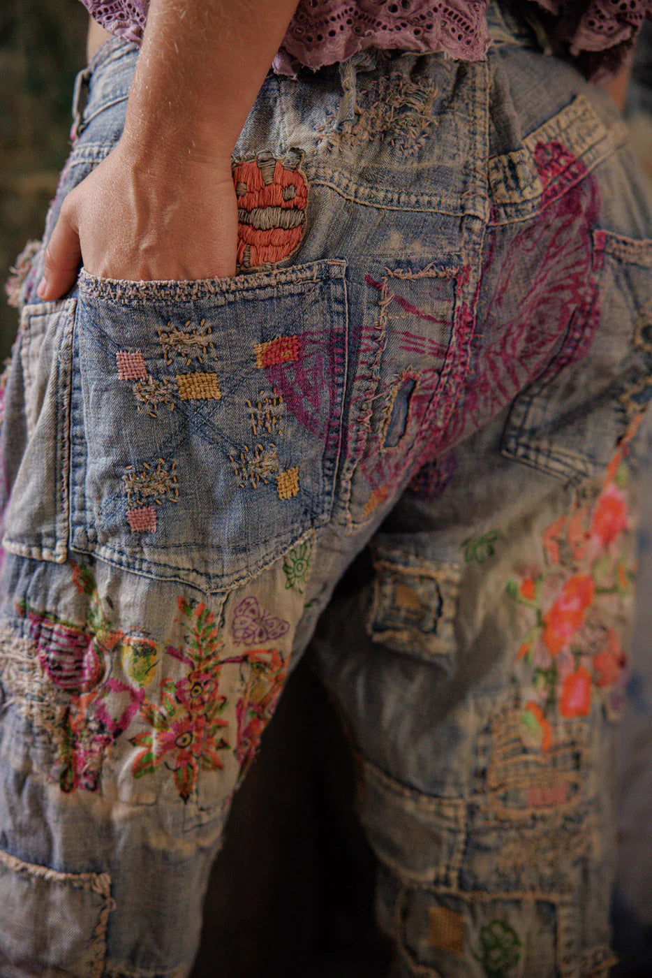 Magnolia Pearl Ladybag Musetta Denims-Katze Boutique