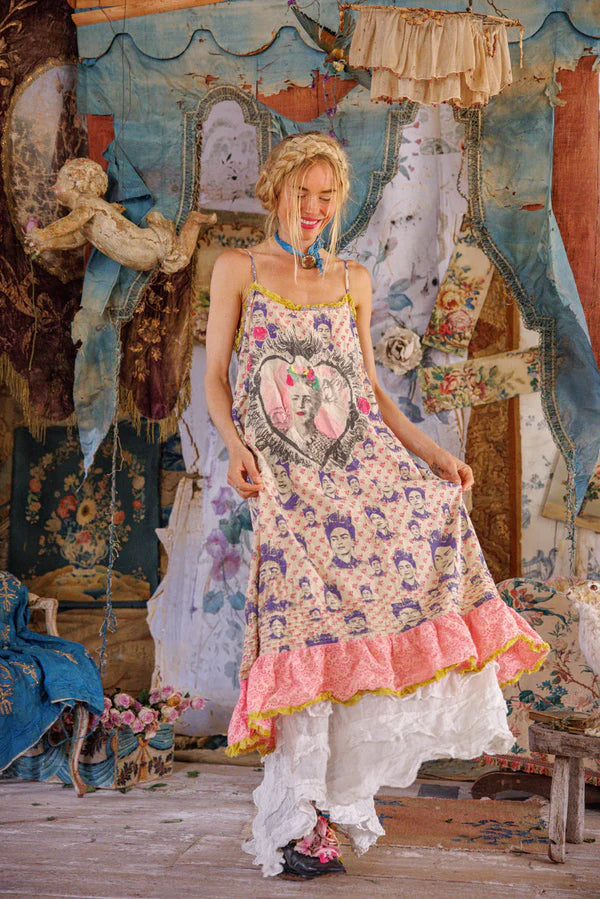 Magnolia Pearl Frida Corazón Llameante Clementine Slip -Katze Boutique