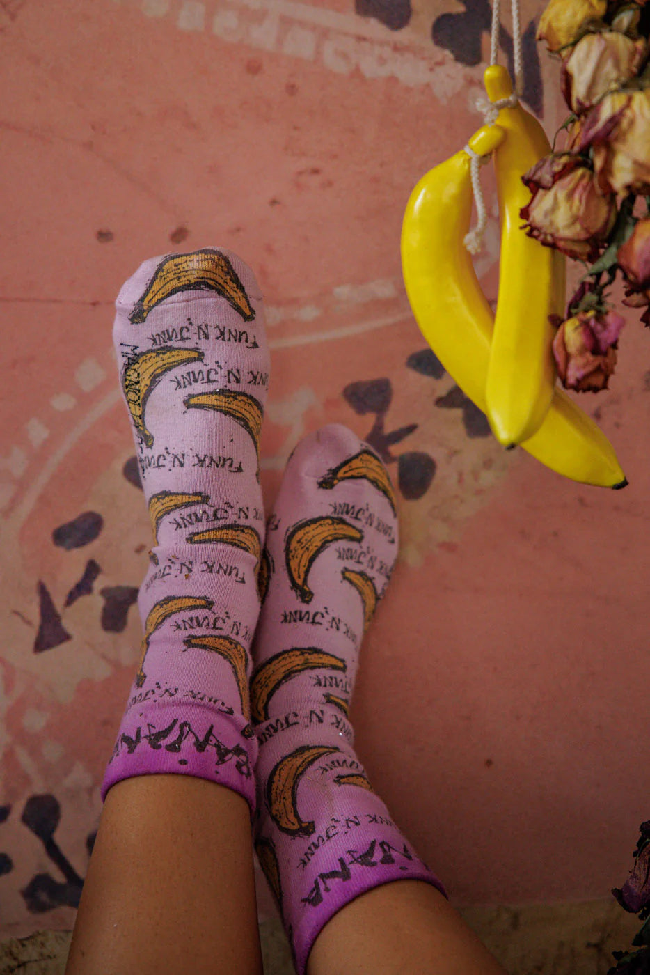 Magnolia Pearl Banana Funk N Junk MP Socks