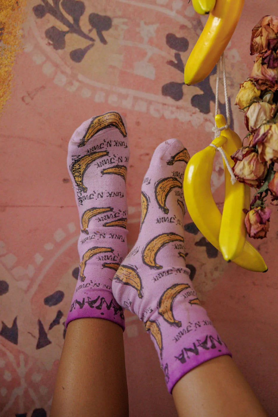 Magnolia Pearl Banana Funk N Junk MP Socks