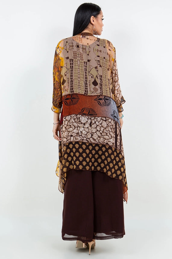 Sterling Styles Buttoned Long Jacket-Tunic-Katze Boutique