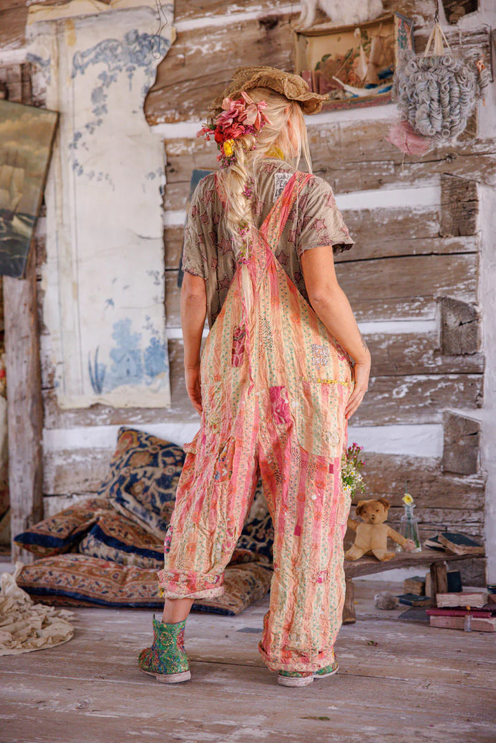 Magnolia Pearl Sunfaded Love Overalls-Katze Boutique