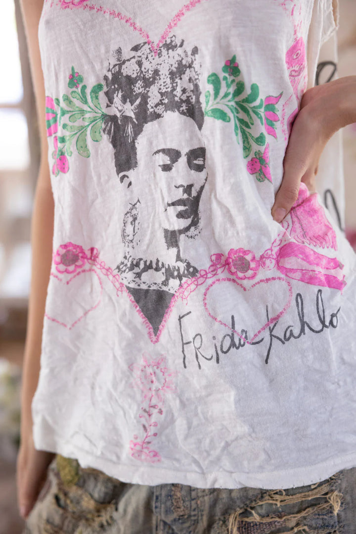 Magnolia Pearl Frida Corazón Luminoso Lana Tank-Katze Boutique