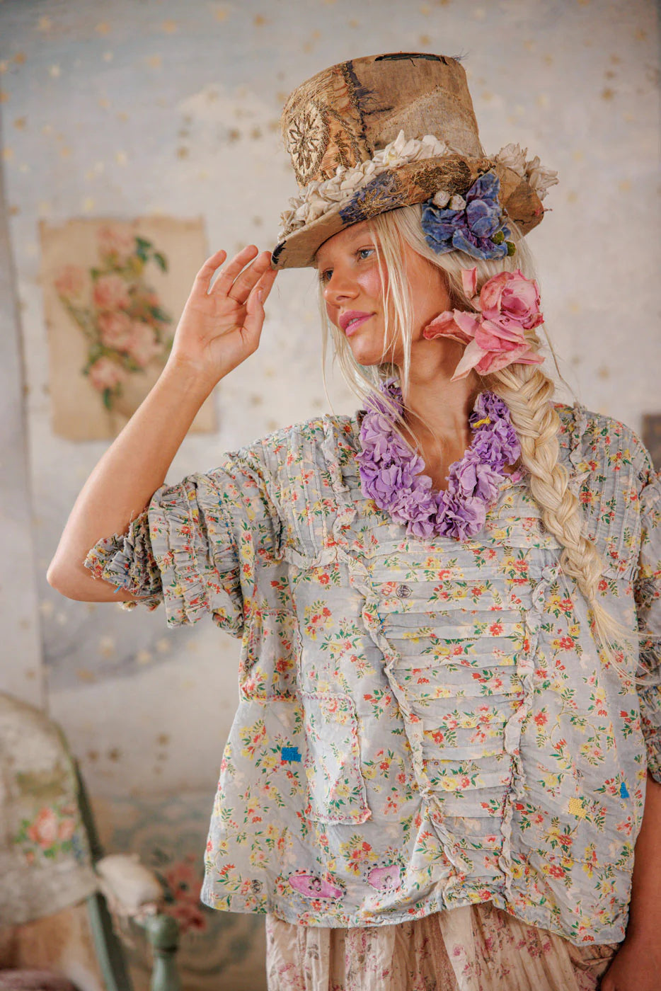 Magnolia Pearl Lieve Blouse-Katze Boutique