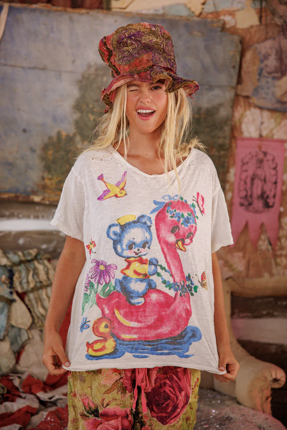 Magnolia Pearl Fallow Ship Voyage Tee-Katze Boutique