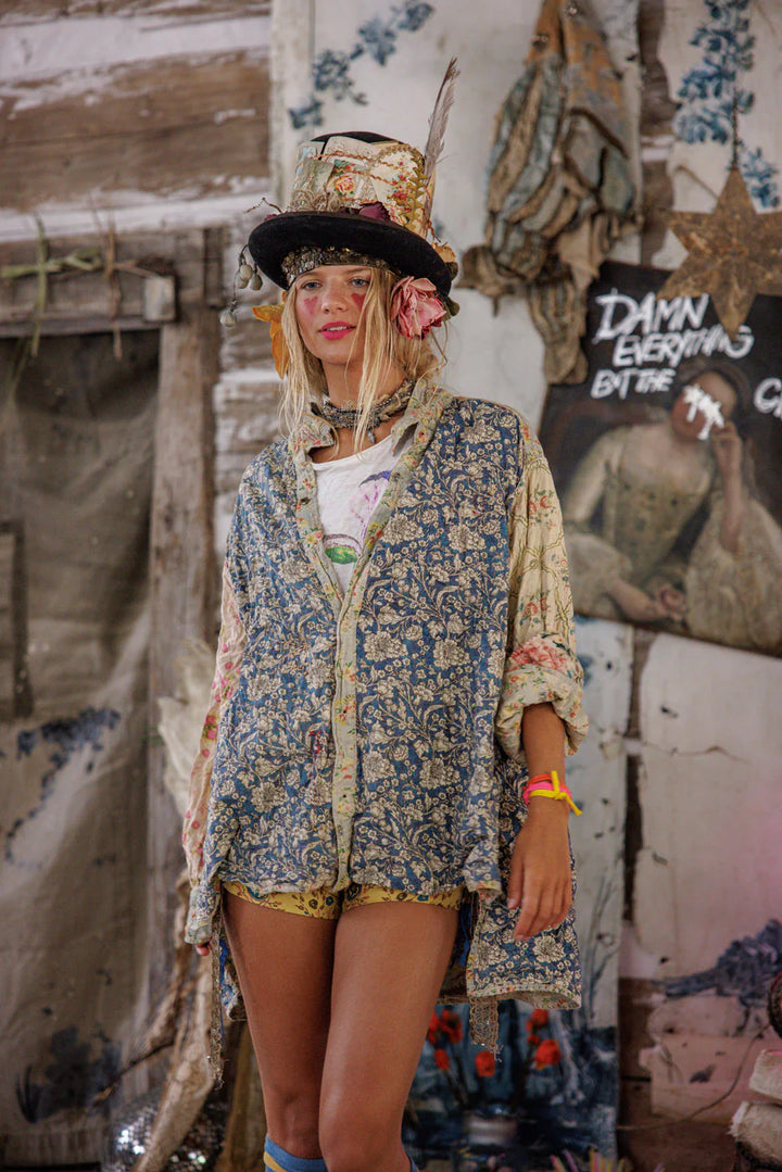 Magnolia Pearl Floral Adison Workshirt-Katze Boutique