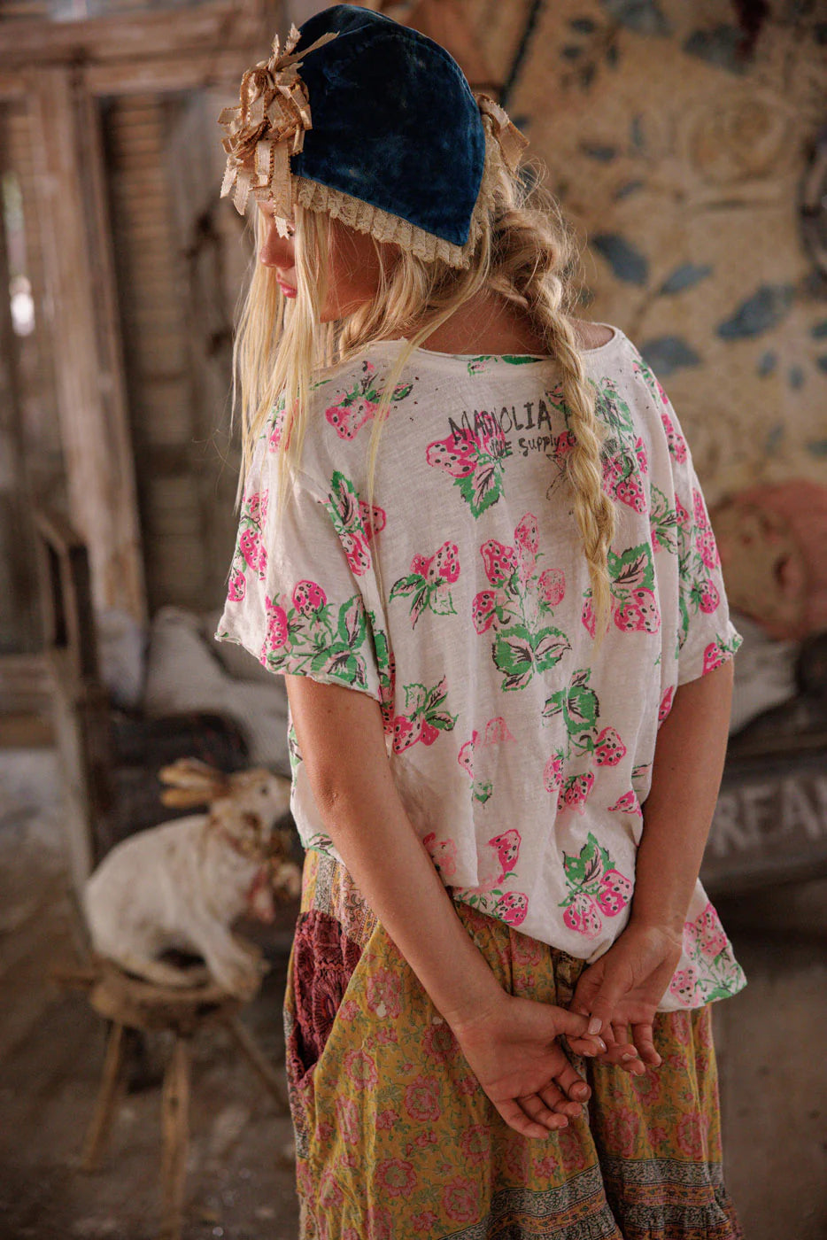 Magnolia Pearl Berry Little Archer Tee-Katze Boutique