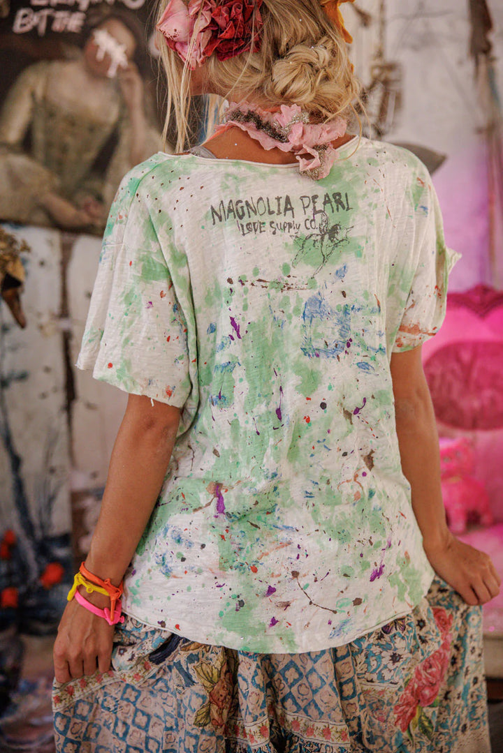 Magnolia Pearl Floral Songbird Art Class T-Katze Boutique