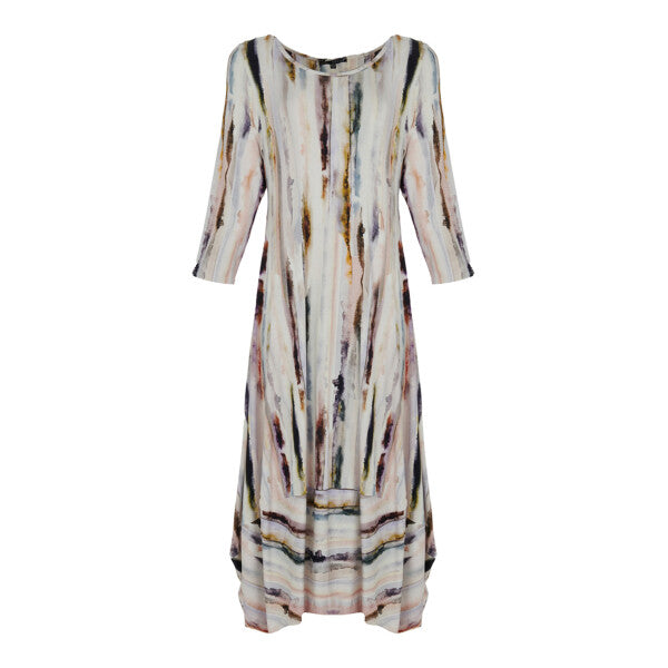 Kozan Demi Dress In Marble-Katze Boutique