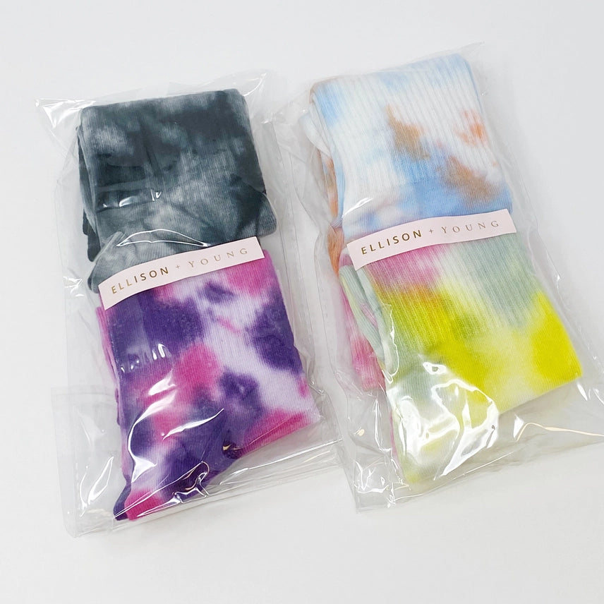 Free Mind Tie Dye Socks Set-Katze Boutique