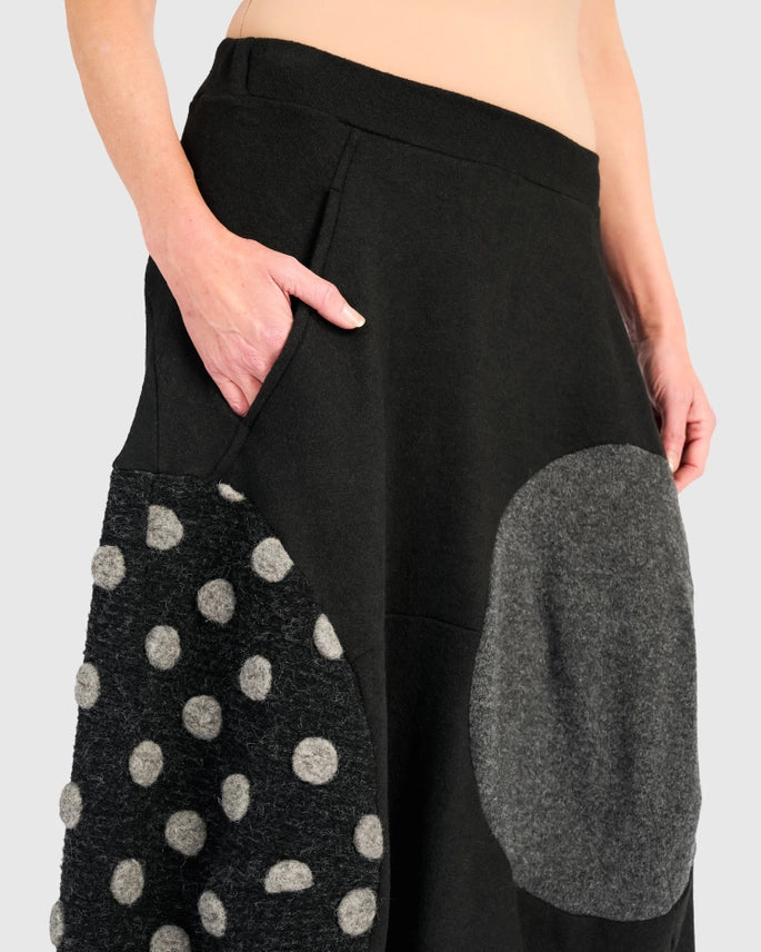 Alembika Urban Cozy Maxi Skirt, Storm Mix-Katze Boutique