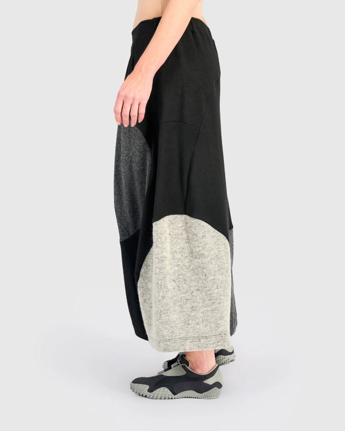 Alembika Urban Cozy Maxi Skirt, Storm Mix-Katze Boutique