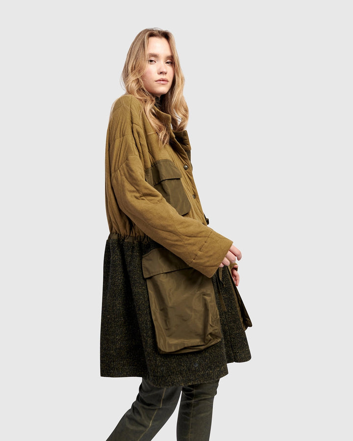 Alembika Urban Supply Jacket, Khaki-Katze Boutique