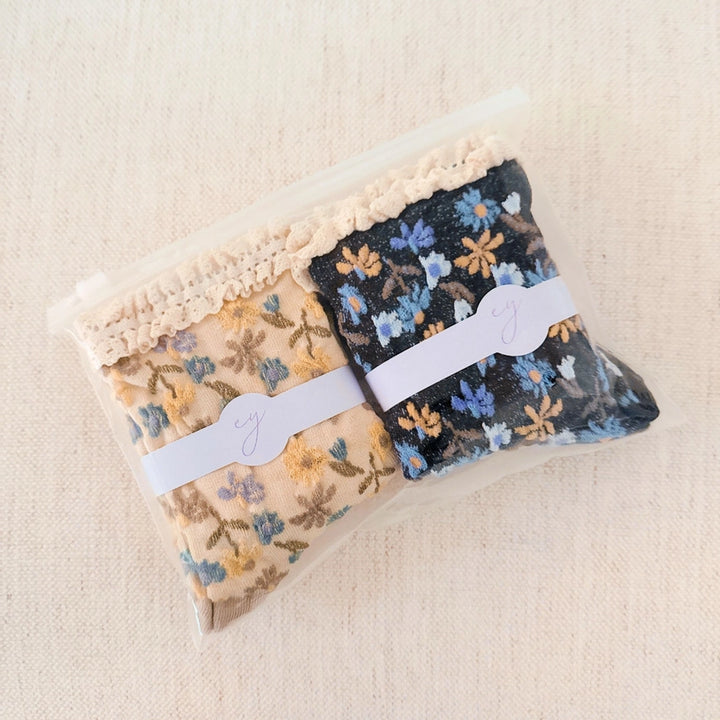 Vintage Blossom Socks Set-Katze Boutique