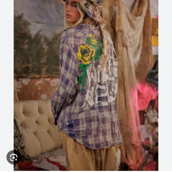 Magnolia Pearl Willie Nelson Kelly Shirt-Katze Boutique