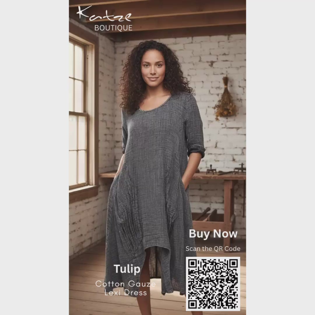 Tulip Cotton Gauze Lexi Dress