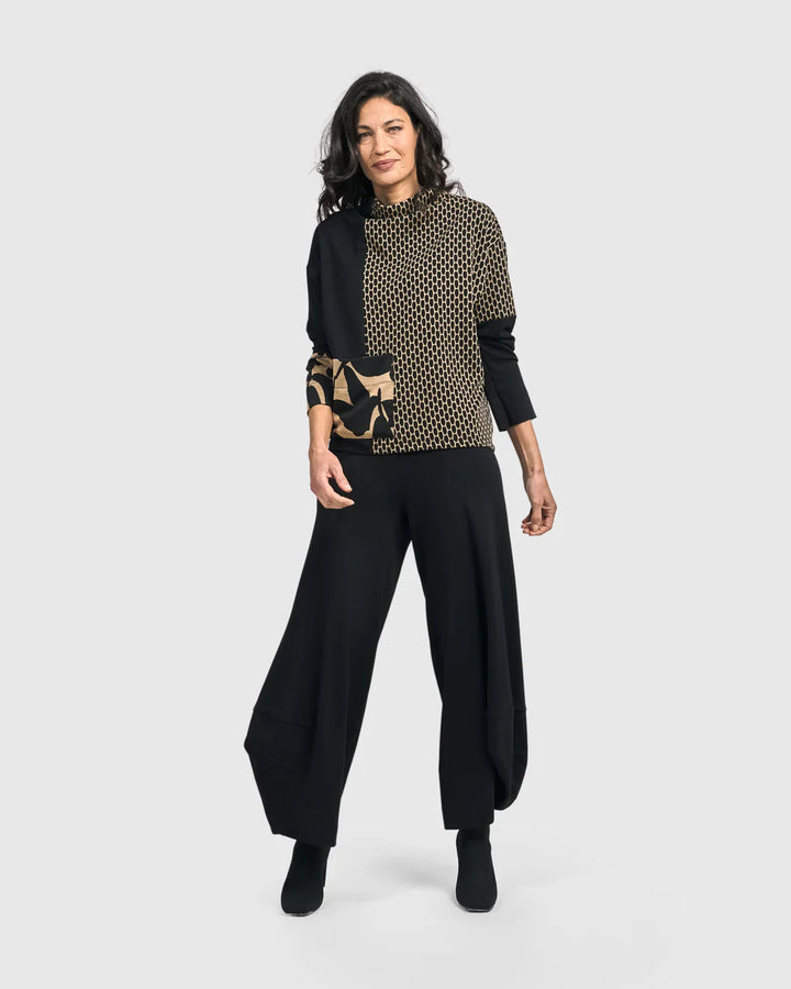 Alembika Winnie Punto Pants, Black-Katze Boutique