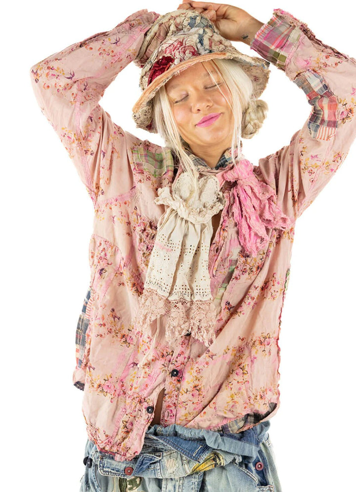 Magnolia Pearl Floral Kelly Western Shirt - Katze Boutique