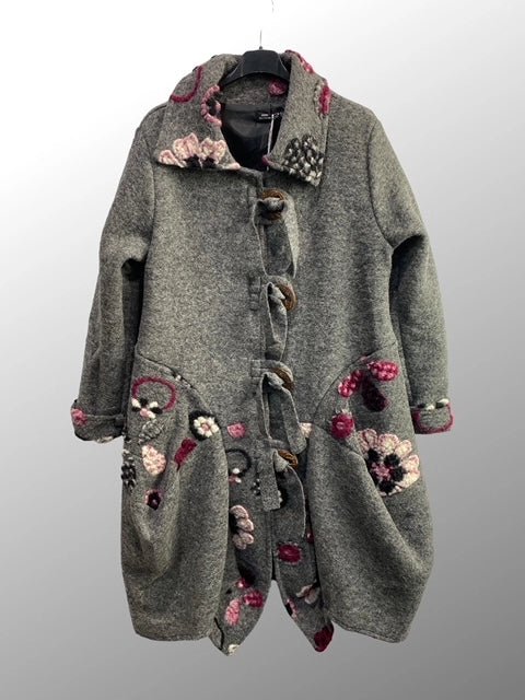 Made In Italy Wool Coat - Katze Boutique